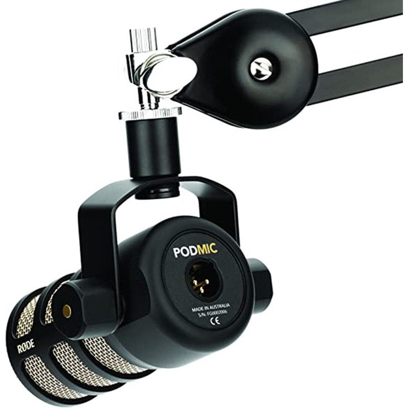 Rode Pod Mic Cardioid Dynamic Broadcast Microphone - Black Rode Pod Mic Cardioid Dynamic Broadcast Microphone - Black